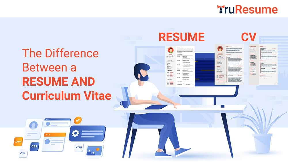 The difference between Resume and CV